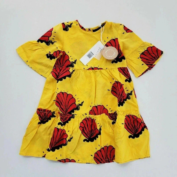 NWT Mini Rodini Woven Dress - Picture 1 of 5